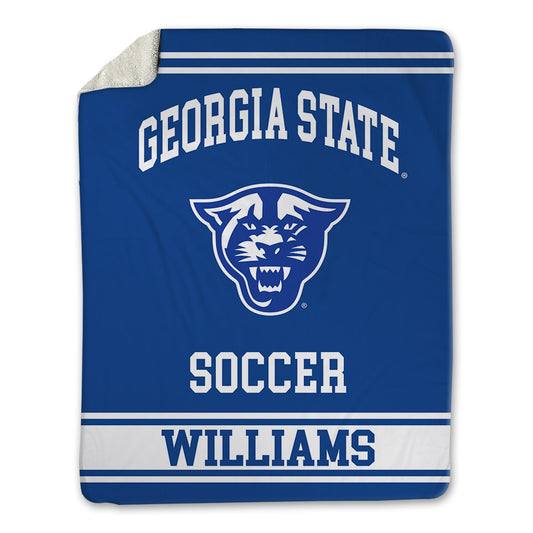 Georgia State - NCAA Men's Soccer : Gavin Williams - Blanket-0