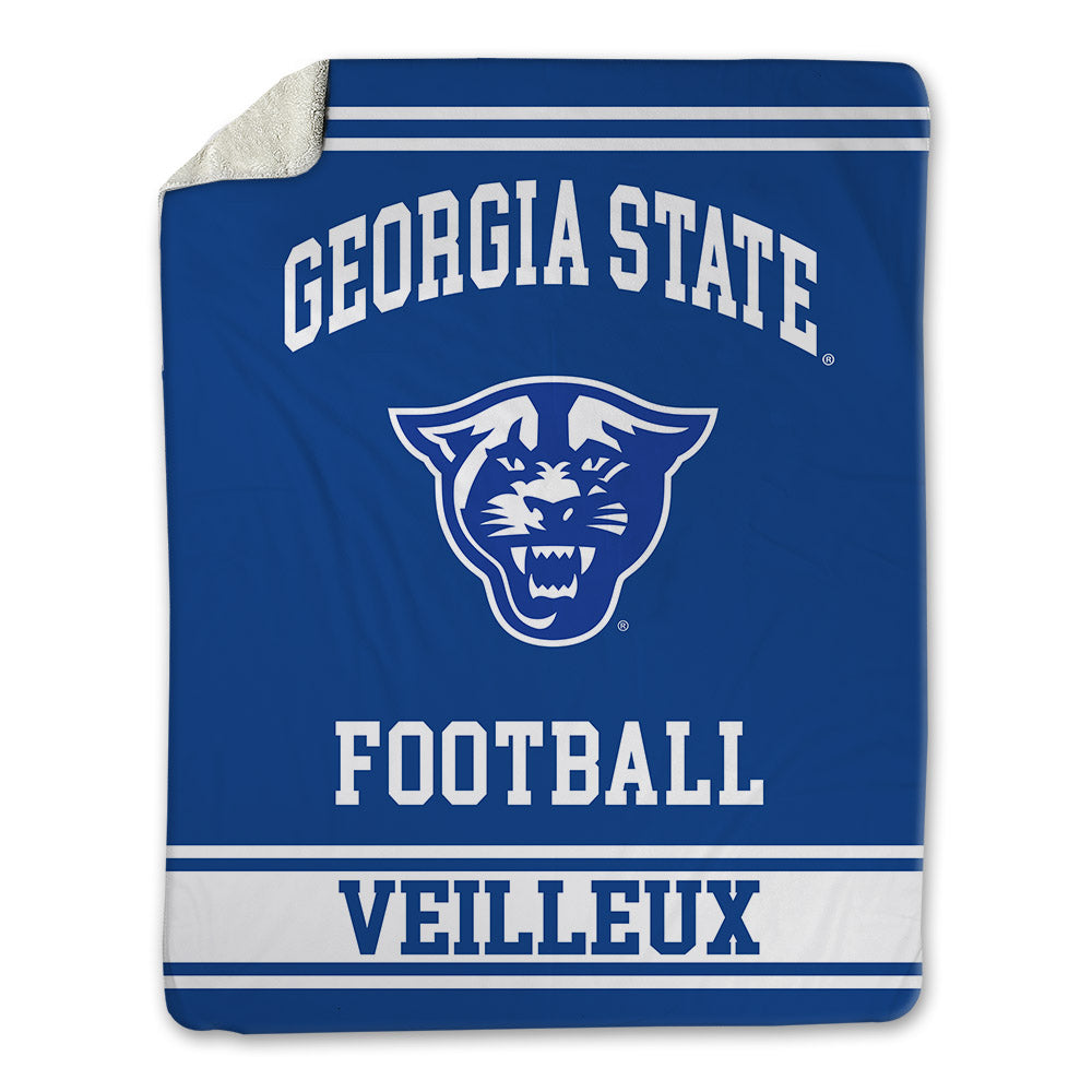 Georgia State - NCAA Football : Christian Veilleux - Blanket-0
