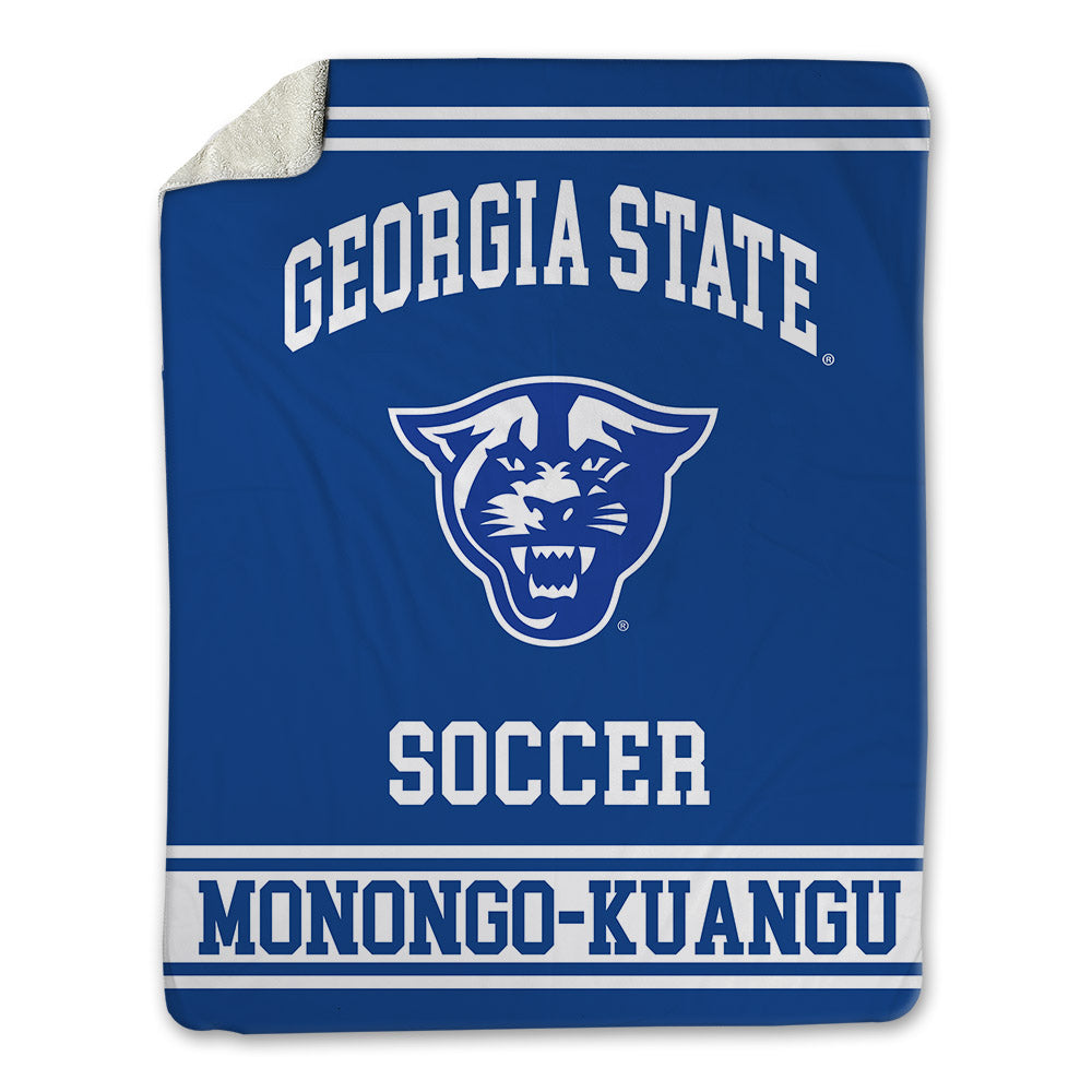 Georgia State - NCAA Men's Soccer : Yverson Monongo-Kuangu - Blanket-0