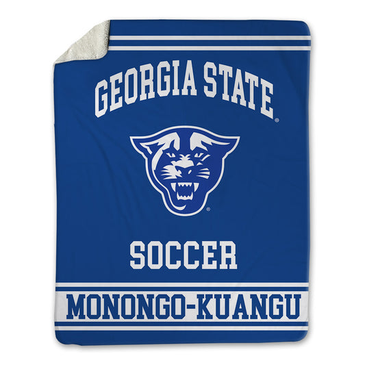 Georgia State - NCAA Men's Soccer : Yverson Monongo-Kuangu - Blanket-0