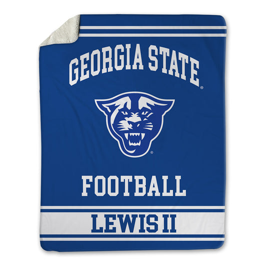 Georgia State - NCAA Football : Fuches Lewis II - Blanket-0
