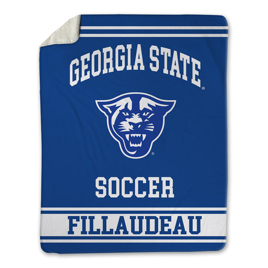 Georgia State - NCAA Men's Soccer : Tom Fillaudeau - Blanket-0