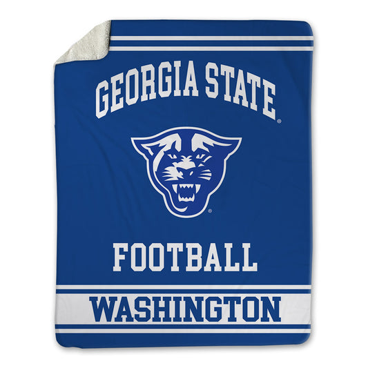 Georgia State - NCAA Football : Kyle Washington - Blanket-0
