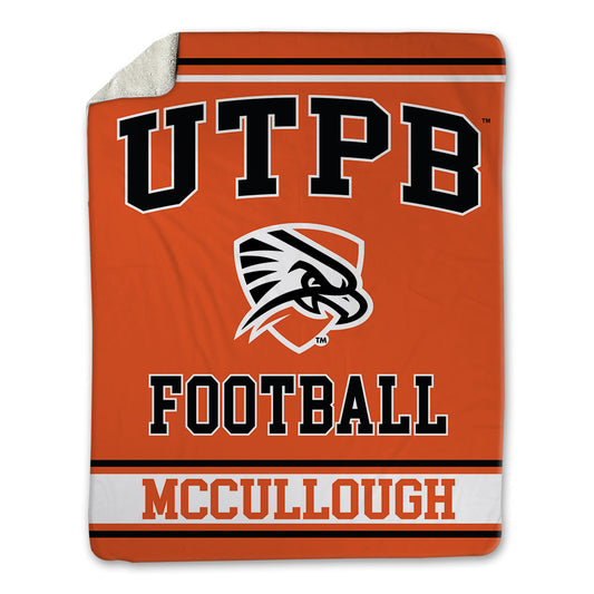 UTPB - NCAA Football : C McCullough - Blanket-0