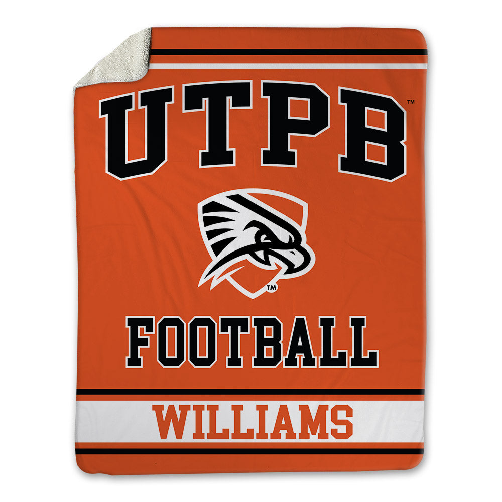 UTPB - NCAA Football : Jalen Williams - Blanket-0