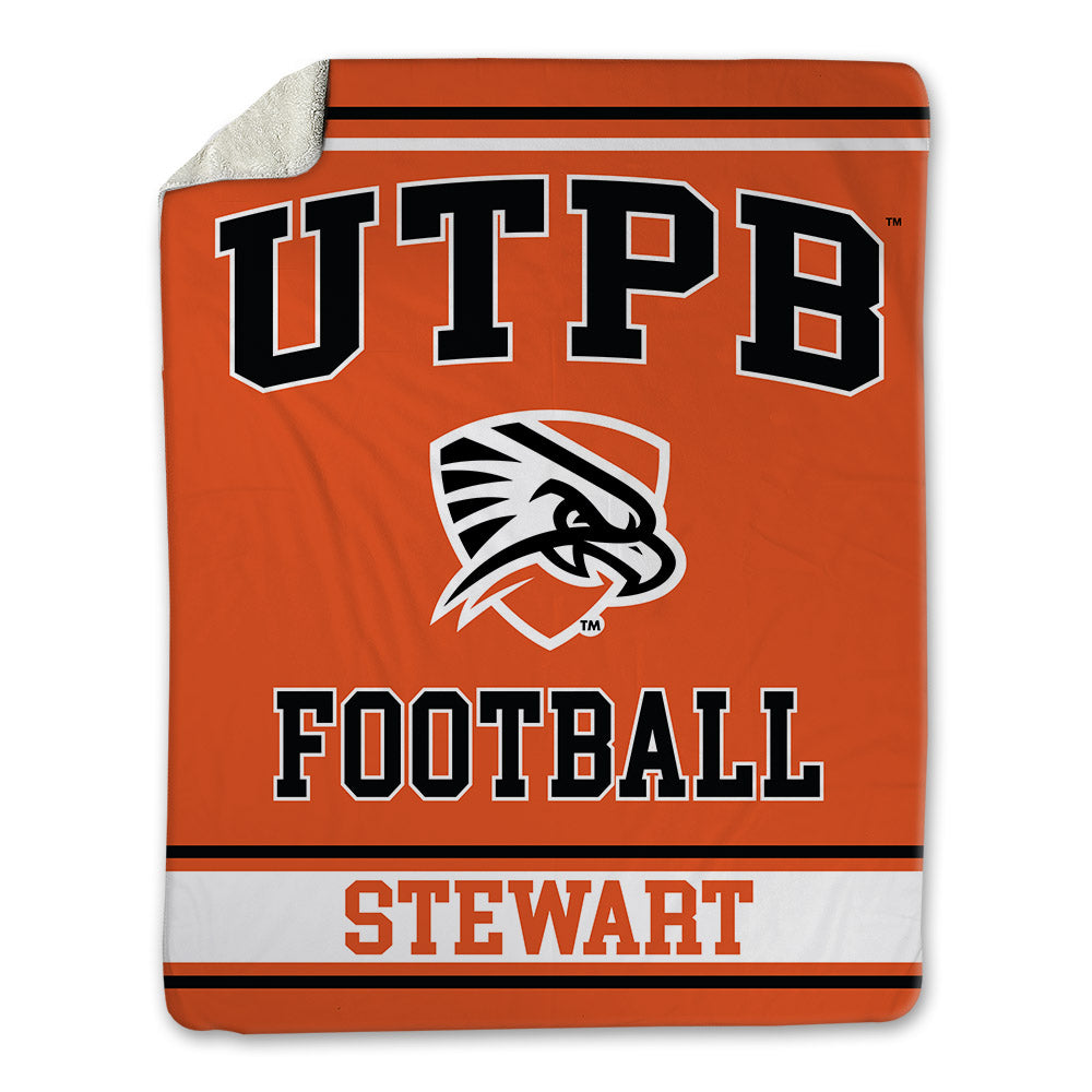 UTPB - NCAA Football : Braylon Stewart - Blanket-0