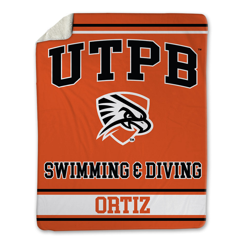 UTPB - NCAA Women's Swimming & Diving : Alondra Ortiz - Blanket-0