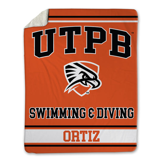UTPB - NCAA Women's Swimming & Diving : Alondra Ortiz - Blanket-0