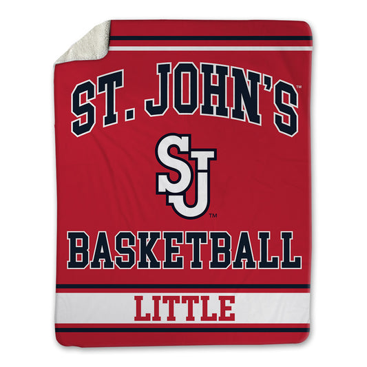 St. Johns - NCAA Women's Basketball : Ariel Little - Blanket-0