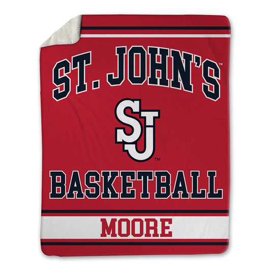 St. Johns - NCAA Women's Basketball : Brooke Moore - Blanket-0