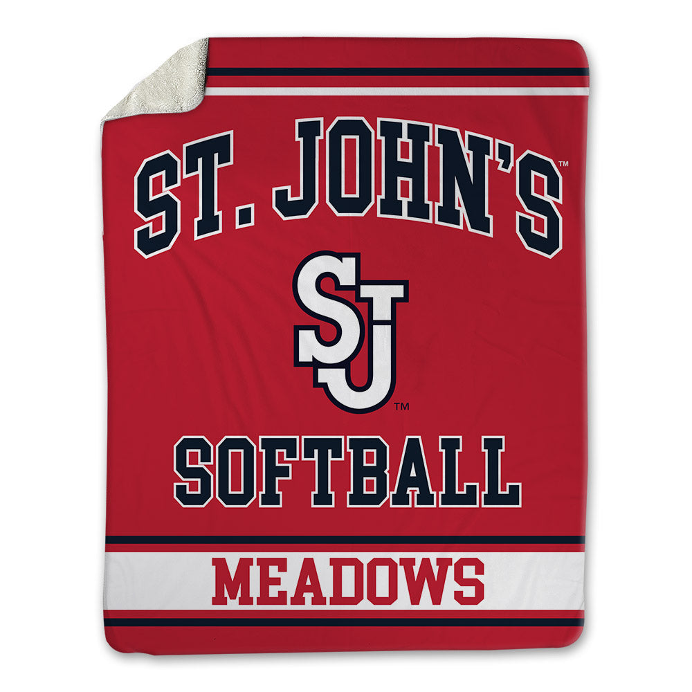 St. Johns - NCAA Softball : Makenna Meadows - Blanket-0
