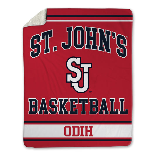 St. Johns - NCAA Men's Basketball : Kelvin Odih - Blanket-0