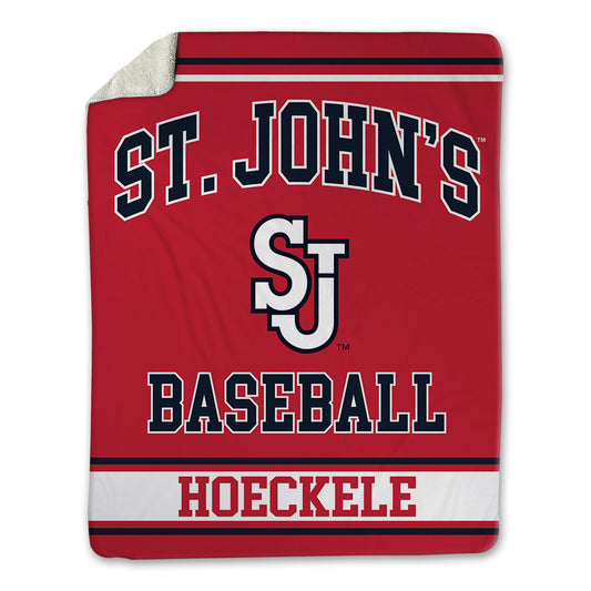 St. Johns - NCAA Baseball : Evan Hoeckele - Blanket-0