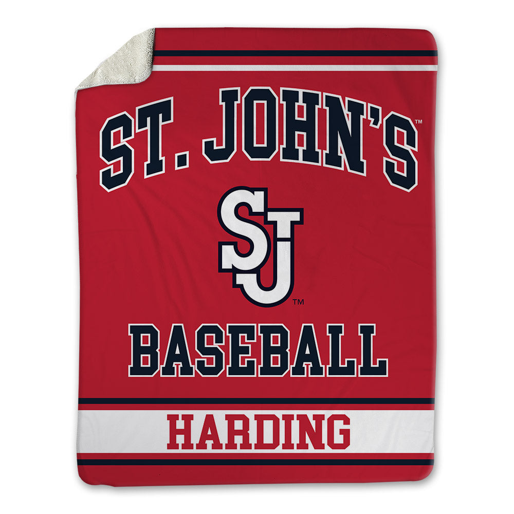 St. Johns - NCAA Baseball : Thomas Harding - Blanket-0