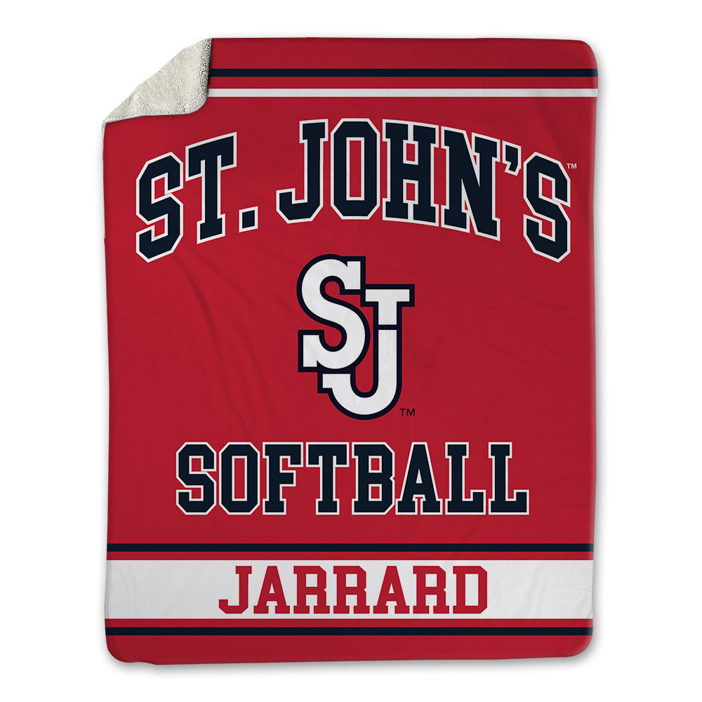 St. Johns - NCAA Softball : London Jarrard - Blanket-0