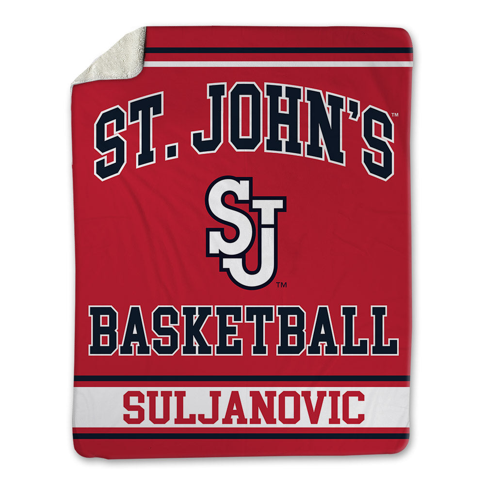 St. Johns - NCAA Men's Basketball : Imran Suljanovic - Blanket-0