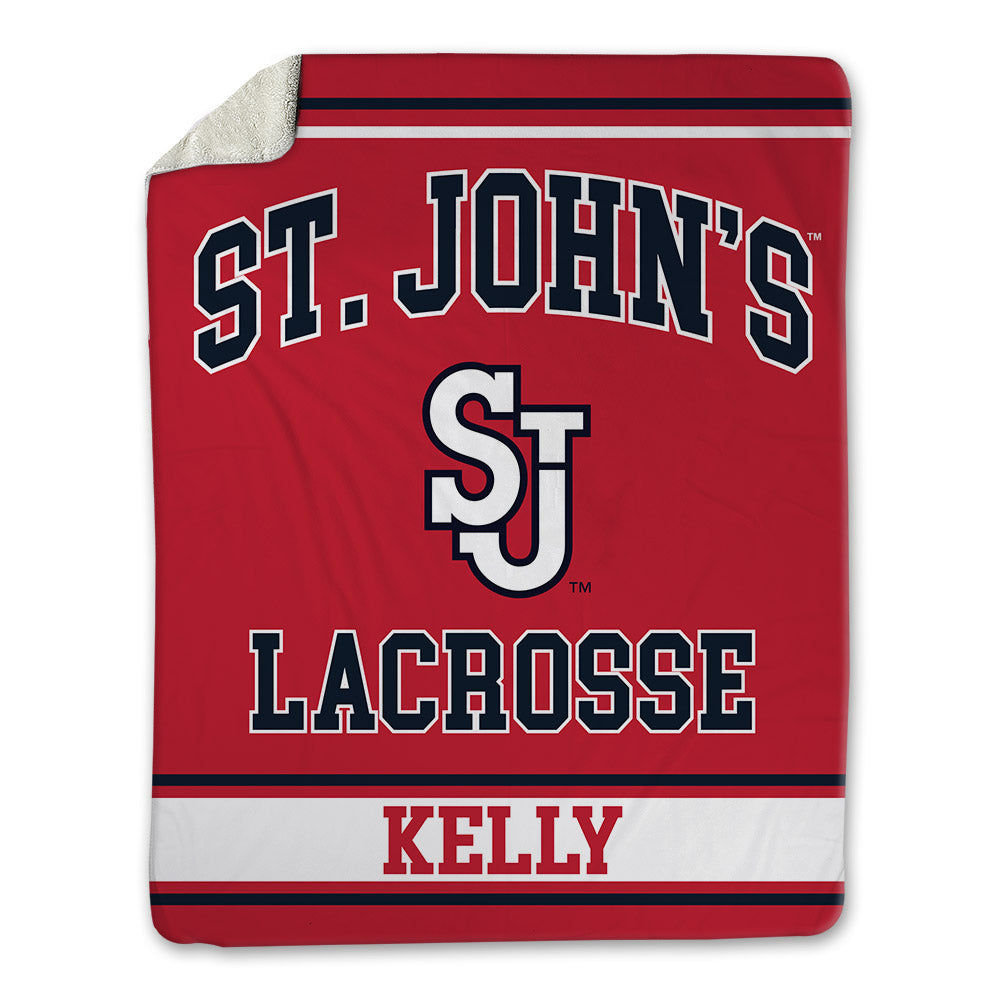 St. Johns - NCAA Men's Lacrosse : Brian Kelly - Blanket-0