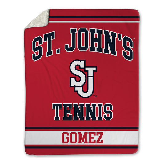 St. Johns - NCAA Women's Tennis : Alicia Gomez - Blanket-0