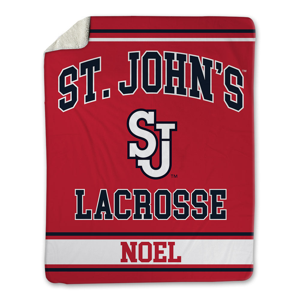 St. Johns - NCAA Men's Lacrosse : Harrison Noel - Blanket-0