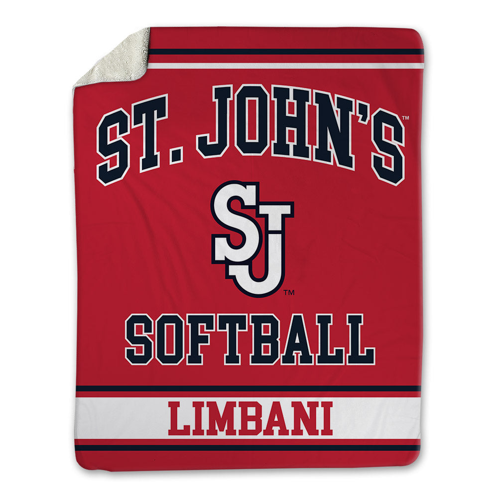 St. Johns - NCAA Softball : Natasha Limbani - Blanket-0