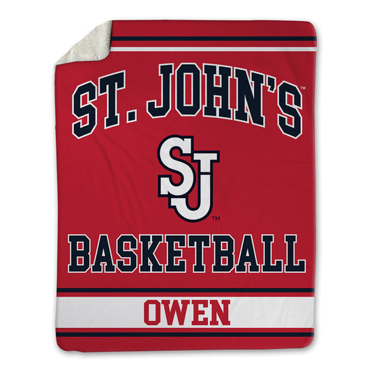 St. Johns - NCAA Women's Basketball : Skye Owen - Blanket-0