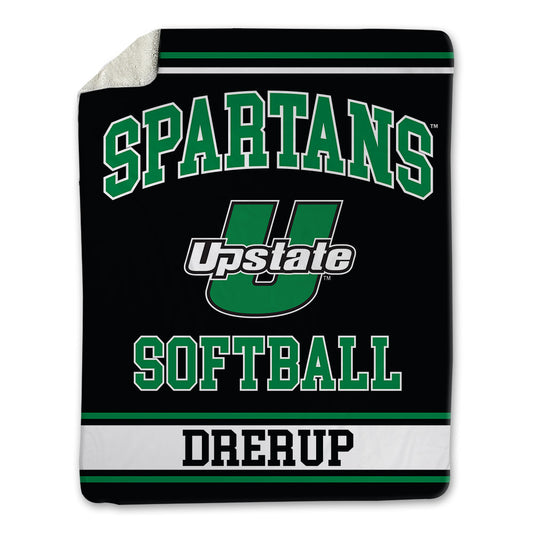 USC Upstate - NCAA Softball : Maddie Drerup - Blanket-0