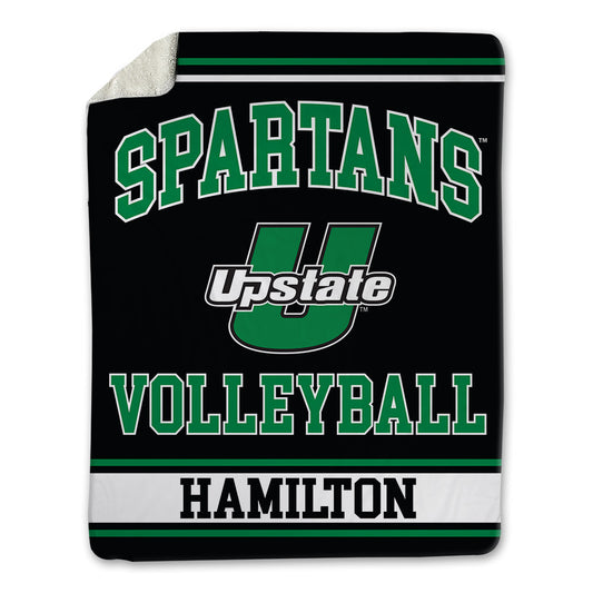 USC Upstate - NCAA Women's Volleyball : Cora Hamilton - Blanket-0