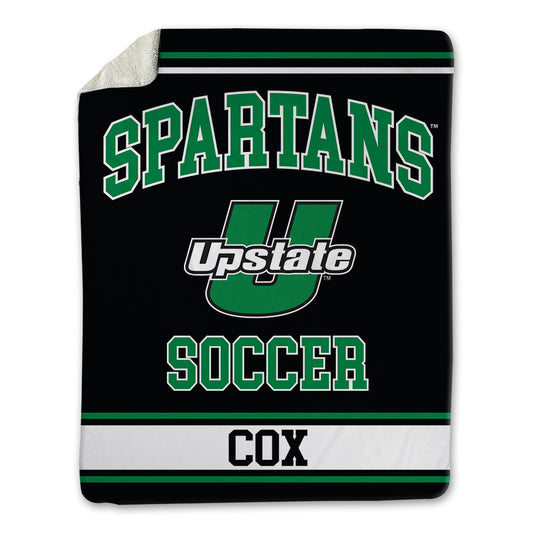 USC Upstate - NCAA Men's Soccer : Anthony Cox - Blanket-0