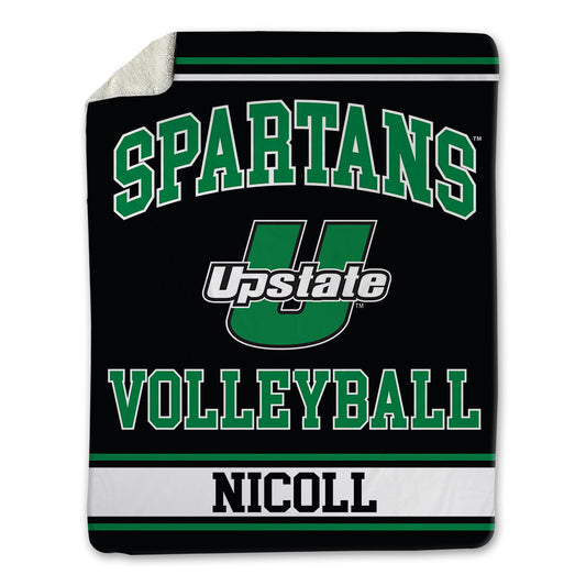 USC Upstate - NCAA Women's Volleyball : Ashleigh Nicoll - Blanket-0