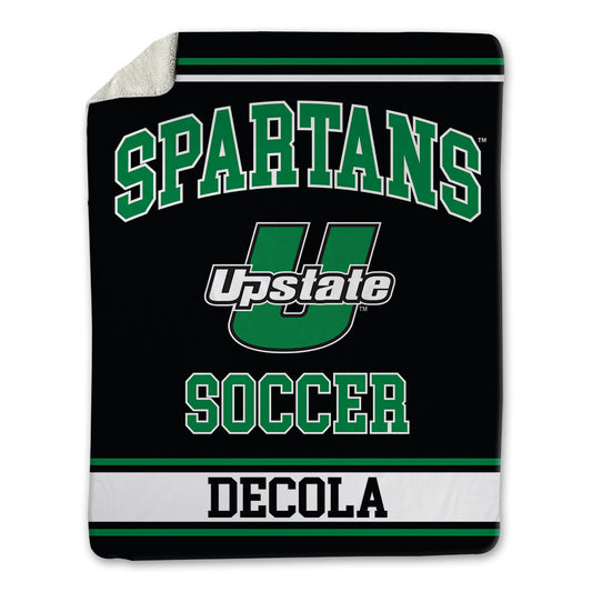 USC Upstate - NCAA Women's Soccer : Madison DeCola - Blanket-0