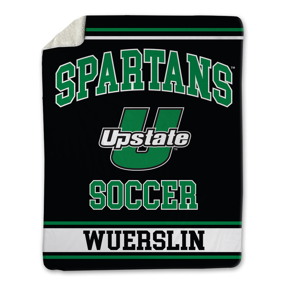 USC Upstate - NCAA Men's Soccer : Jarrett Wuerslin - Blanket-0