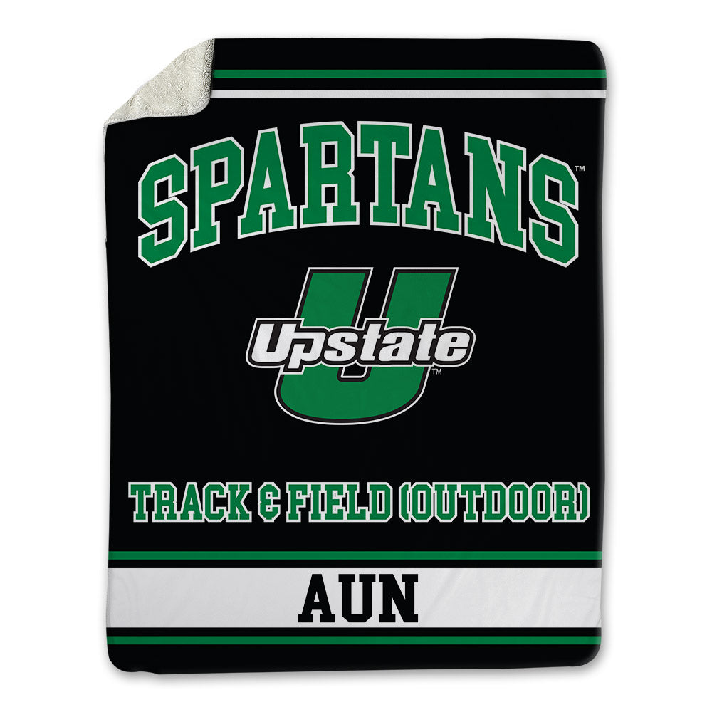 USC Upstate - NCAA Men's Track & Field : Andrew Aun - Blanket-0