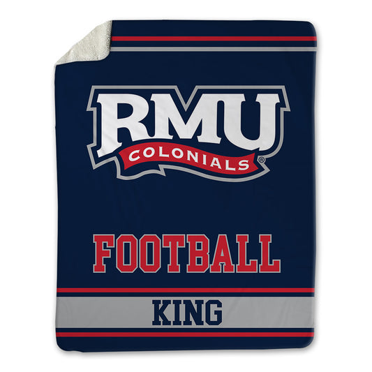 Robert Morris - NCAA Football : Logan King - Blanket-0