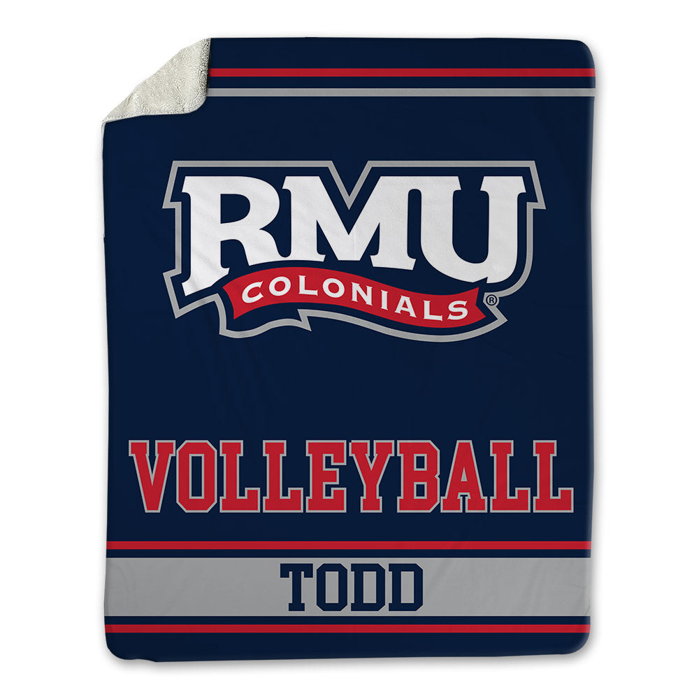 Robert Morris - NCAA Women's Volleyball : Layla Todd - Blanket-0
