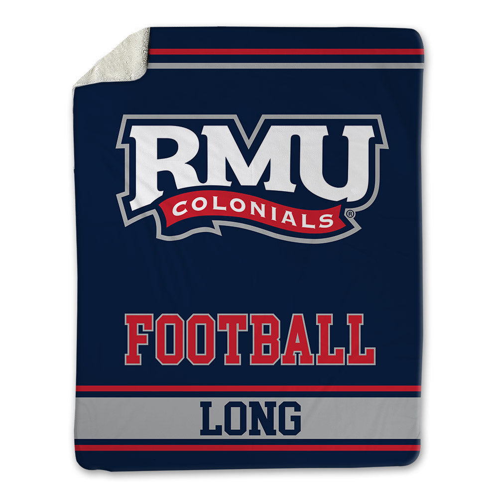 Robert Morris - NCAA Football : Alex Long - Blanket-0