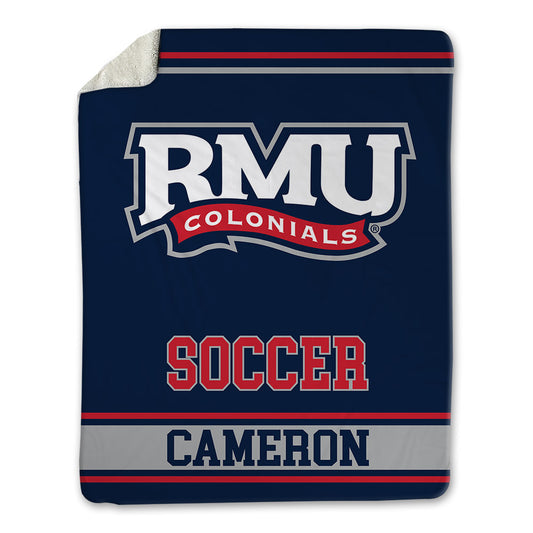 Robert Morris - NCAA Women's Soccer : Emma Cameron - Blanket-0