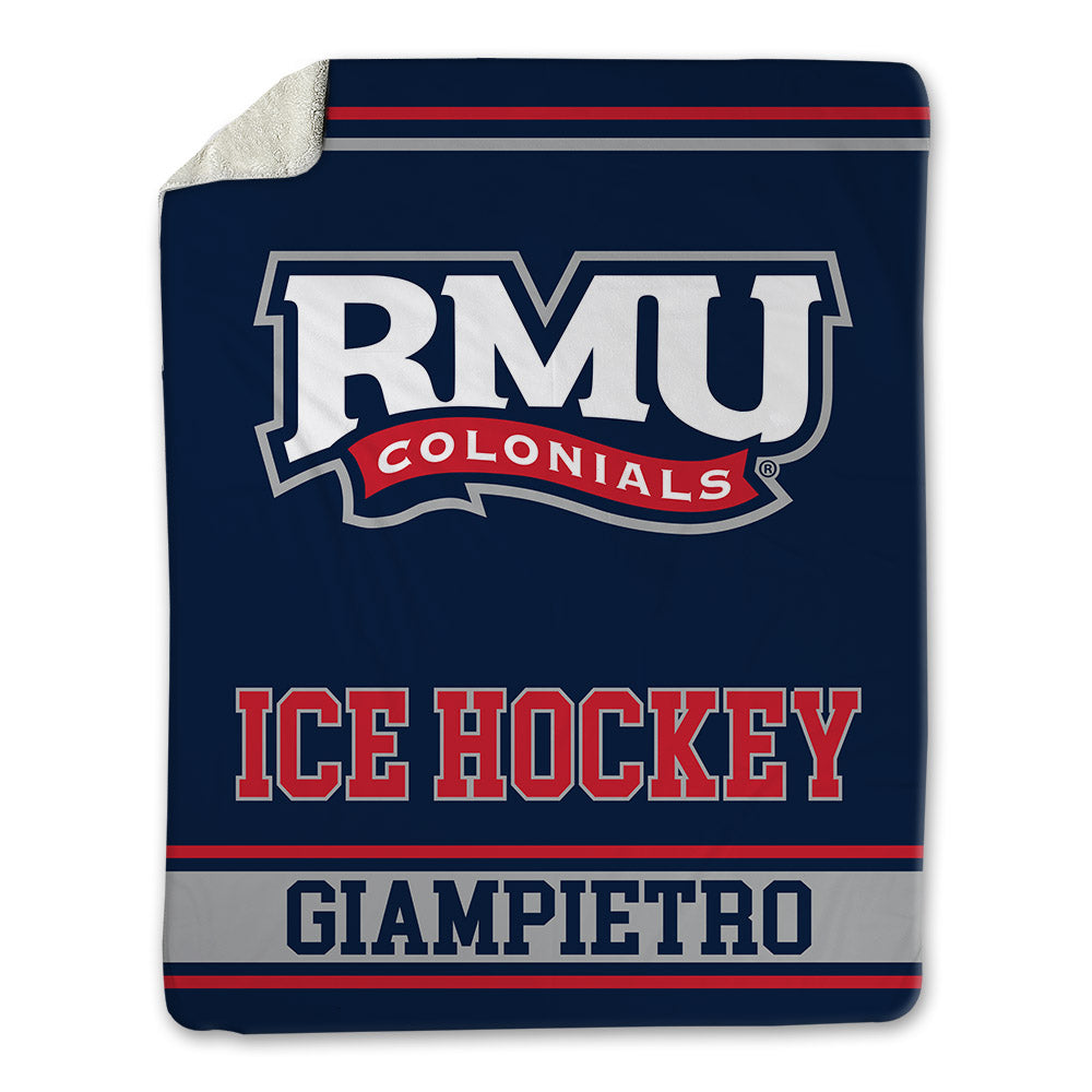 Robert Morris - NCAA Women's Ice Hockey : Alaina Giampietro - Blanket-0