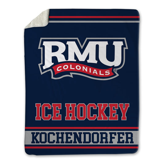 Robert Morris - NCAA Men's Ice Hockey : Croix Kochendorfer - Blanket-0