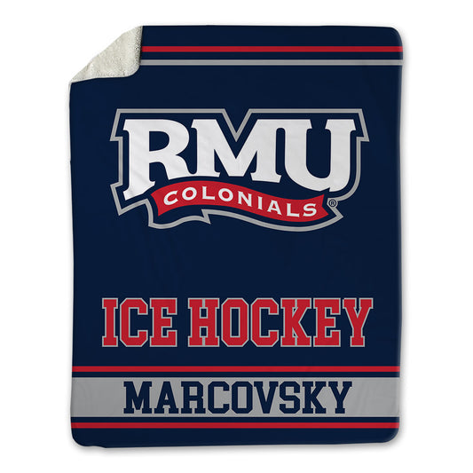 Robert Morris - NCAA Women's Ice Hockey : Ellie Marcovsky - Blanket-0