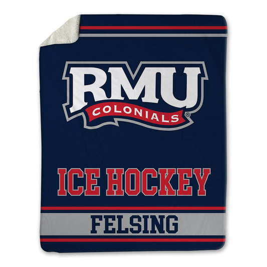 Robert Morris - NCAA Men's Ice Hockey : Michael Felsing - Blanket-0