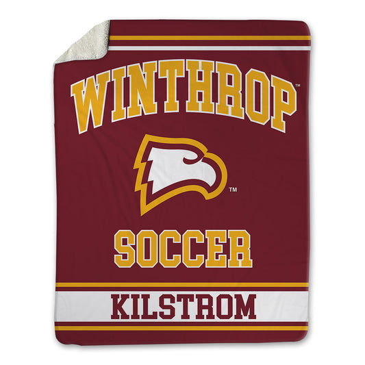 Winthrop - NCAA Men's Soccer : Jack Kilstrom - Blanket-0