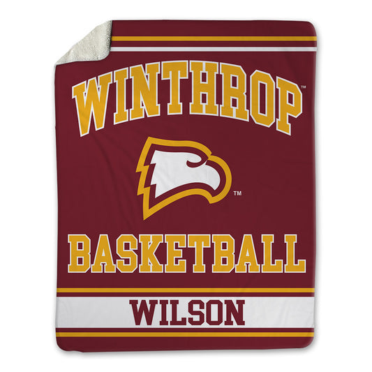 Winthrop - NCAA Women's Basketball : Naomi Wilson - Blanket-0