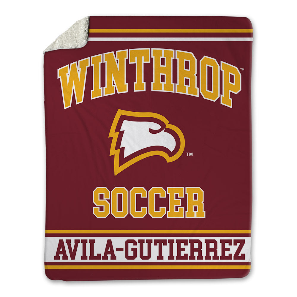 Winthrop - NCAA Women's Soccer : Monssi Avila-Gutierrez - Blanket-0
