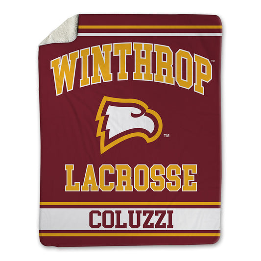 Winthrop - NCAA Women's Lacrosse : Rose Coluzzi - Blanket-0