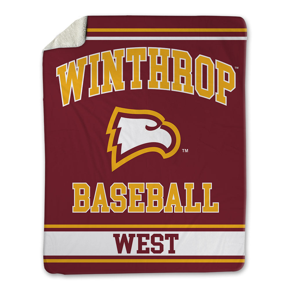 Winthrop - NCAA Baseball : Stephen West - Blanket-0