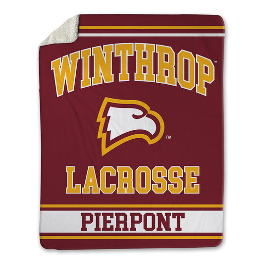 Winthrop - NCAA Women's Lacrosse : Gabby Pierpont - Blanket-0