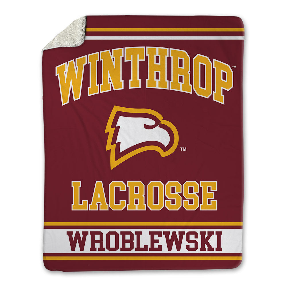 Winthrop - NCAA Women's Lacrosse : Reese Wroblewski - Blanket-0