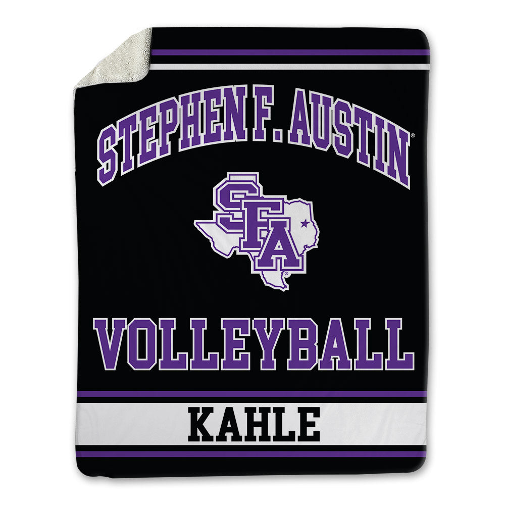 SFA - NCAA Women's Volleyball : Caroline Kahle - Blanket-0