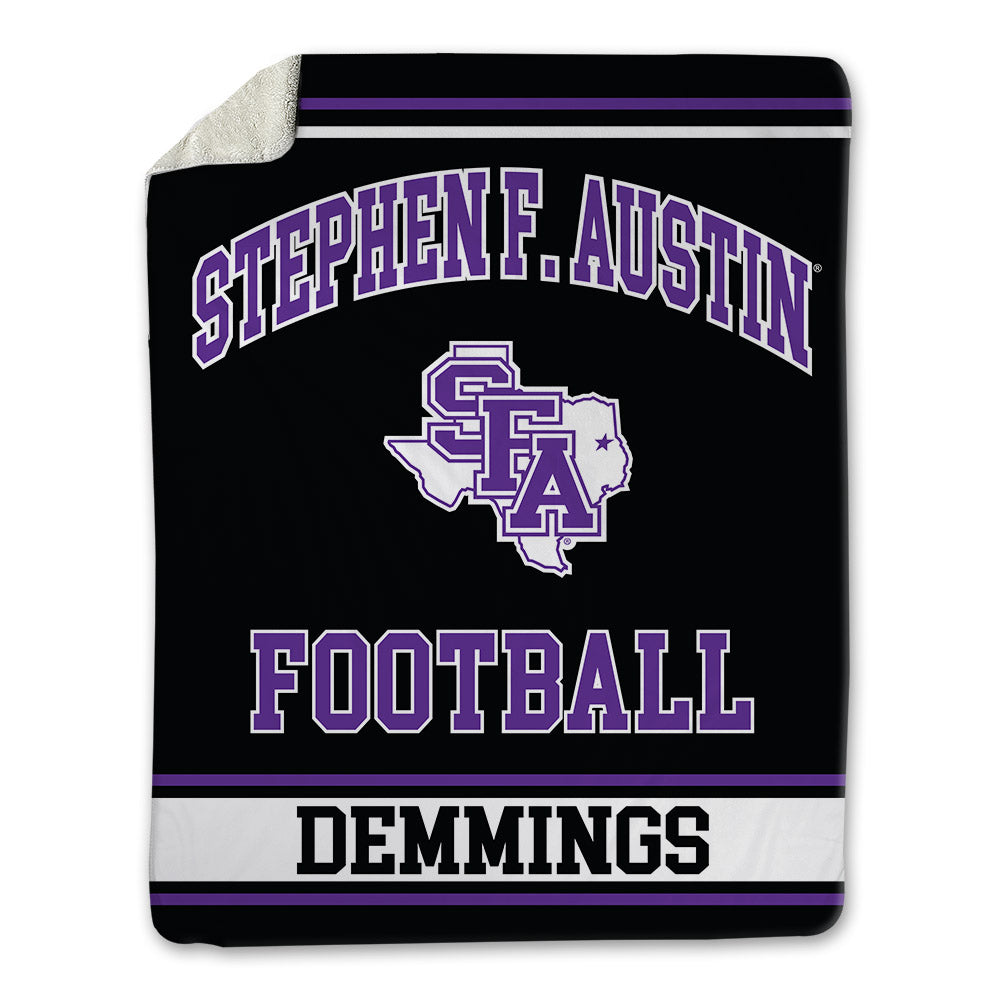 SFA - NCAA Football : Charles Demmings - Blanket-0