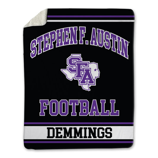 SFA - NCAA Football : Charles Demmings - Blanket-0